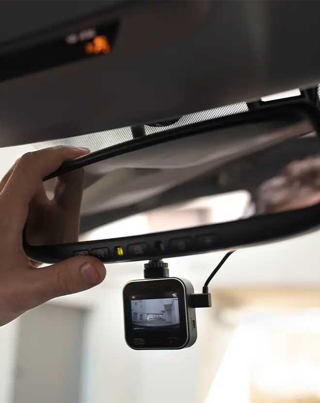 Dash Cam Installation - From Within vehicle.